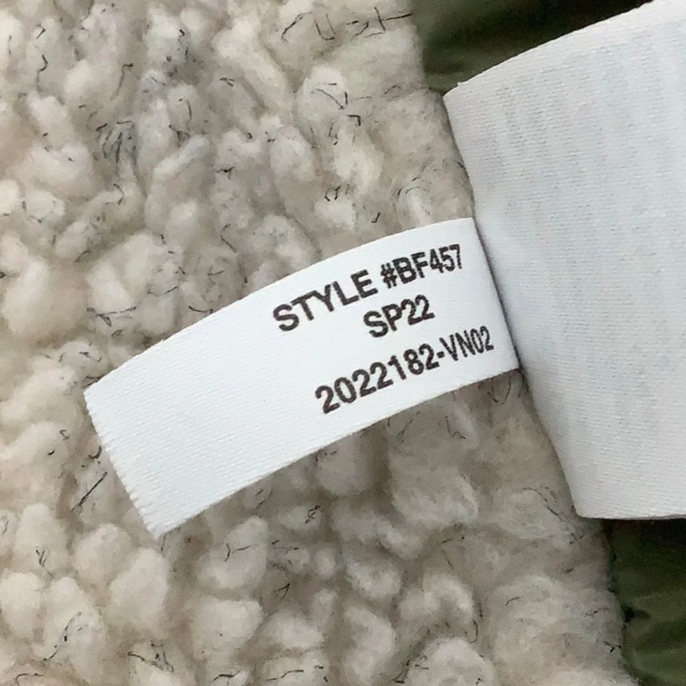 J. Crew Sherpa Lined Puffer Jacket Coat With PrimaLoft Size S